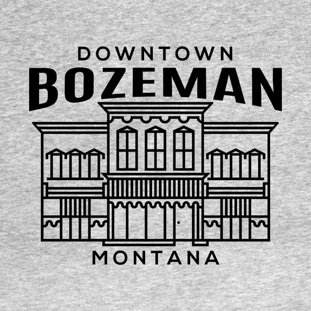 Downtown Bozeman MT by HalpinDesign